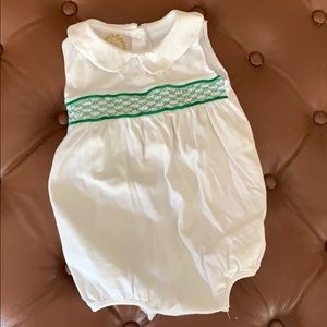 Unisex The beaufort bonnet company smocking onsie